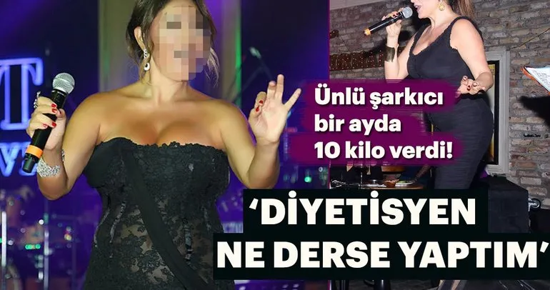 Ünlü şarkıcı Aşkın Nur Yengi bir ayda 10 kilo verdi!