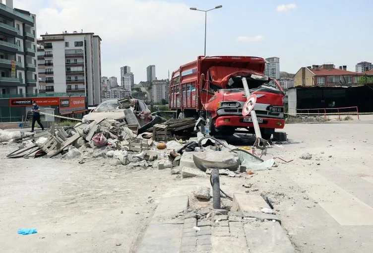 Ankara'da feci kaza! Ortalık savaş alanına döndü! Görgü tanıklarından korkunç sözler...