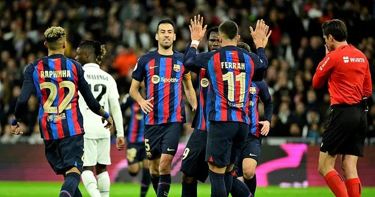 El Clasico’da avantaj Barcelona’nın! Real Madrid Kral Kupası’nda rövanşa kaldı...