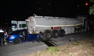 Adana’da otomobil tıra arkadan çarptı: 1 ölü, 2 yaralı