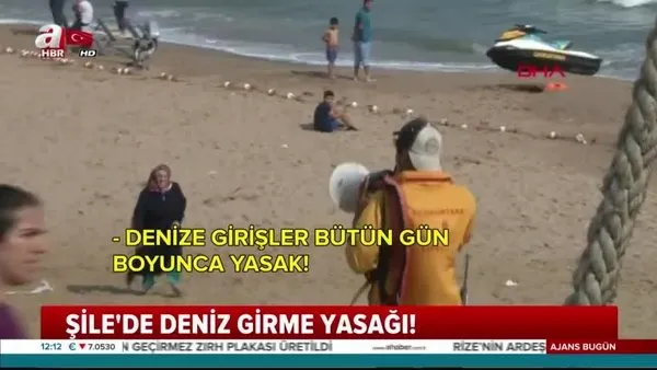 İstanbul Şile'de dalgalara kapılan genç boğularak öldü!