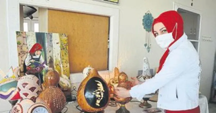 El emeği eserler sanal sergide