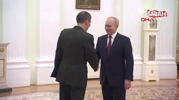 Putin, Çin Savunma Bakanı Şangfu ile görüştü | Video