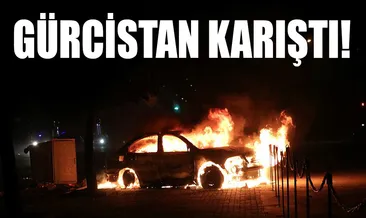 Gürcistan’da polis karşıtı gösteri