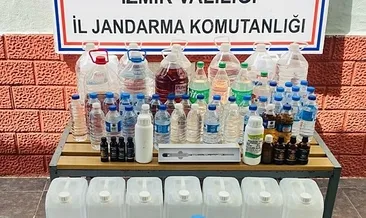 İzmir’de 8 ton etil alkol ele geçirildi