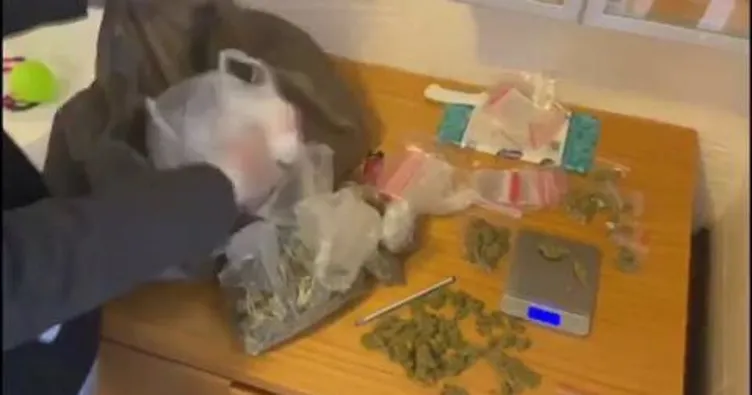 Gizli zulalardan 3.5 kilo zehir çıktı