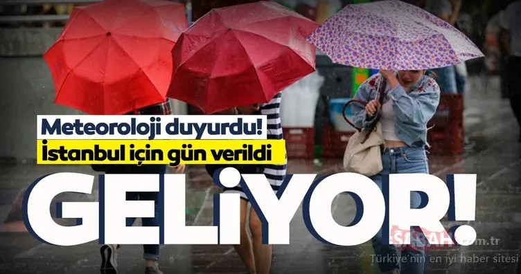 Meteoroloji’den İstanbul ve birçok il için son dakika hava durumu ve sağanak yağış uyarısı! Bugün hava nasıl olacak?