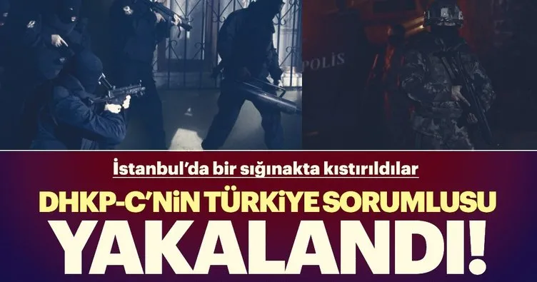İstanbul’da 7 terörist sığınakta ele geçirildi