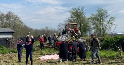 Düzce’de traktör kazası! 1 kişi öldü