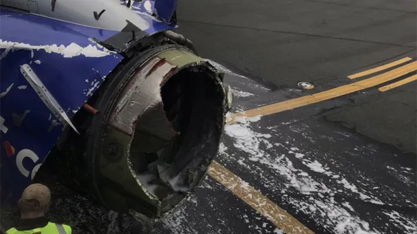 Son Dakika: Yolcu uçağının motoru havada patladı