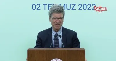 Dünyaca ünlü profesör Jeffrey Sachs: Sıfır atık-mavi ekonomi için Emine Erdoğan önemli bir rol üstleniyor | Video