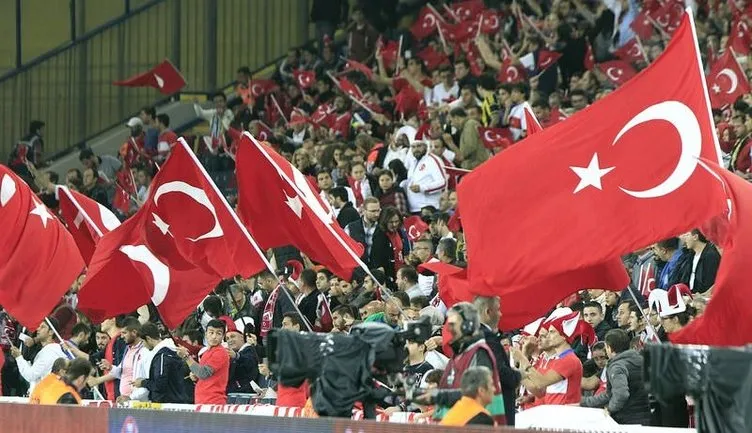 Türkiye - Çek Cumhuriyetine maçının fotoğrafları