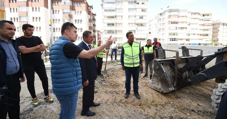 Başkan Vidinlioğlu çalışmaları inceledi, vatandaşlar ile sohbet etti