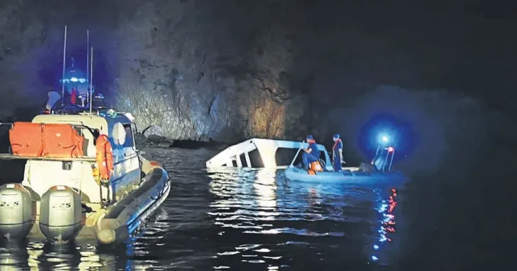 Doğum günü dönüşü tekne alabora oldu