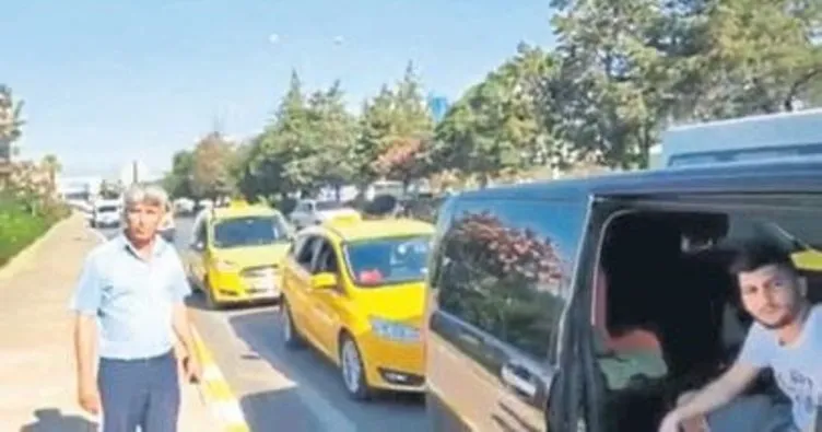 Antalya’da UBER ve taksi gerilimi