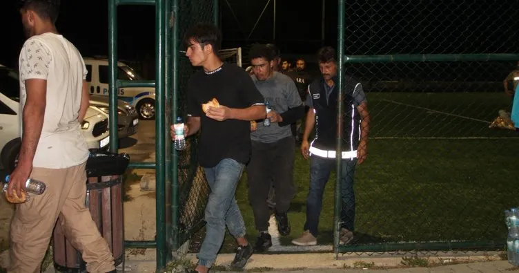 Amasya’da 70 düzensiz kaçak göçmen yakalandı