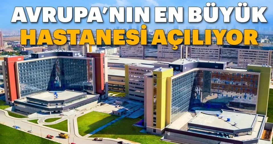 avrupa nin en buyuk hastanesi aciliyor