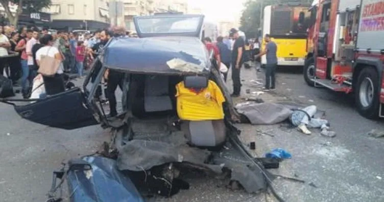 Kadıköy’de akıl almaz kaza: 1 ölü