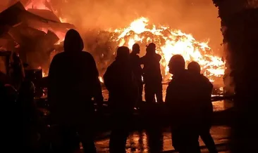 Sarıyer’de geri dönüşüm tesisinde yangın