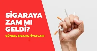 SİGARA ZAMMI 2024-EYLÜL ZAMMI SON DURUM | Sigaraya zam mı geldi, ne kadar oldu, kaç TL?