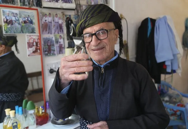 91 yaşındaki Iraklı Azizi her gün 2 saat yürüyüş yapıyor