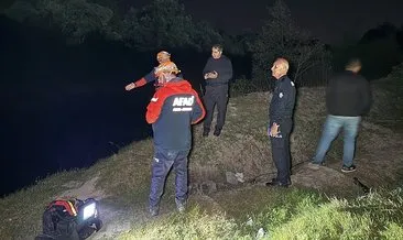 Sakarya Nehri'nde sır dolu kayıp olayı #sakarya