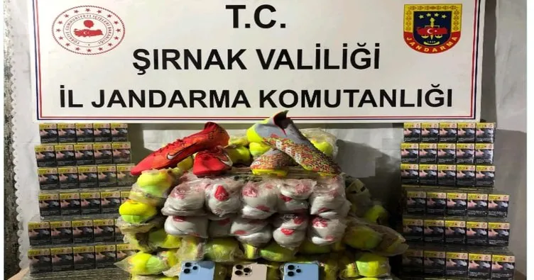 Şırnak’ta Jandarmanın kaçakçılık operasyonlarında 2 tutuklama