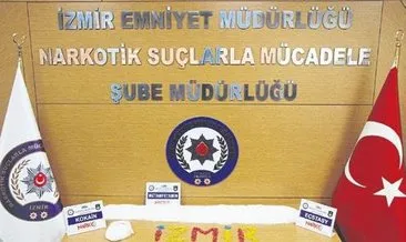 İzmir’de rekor miktarda uyuşturucu yakalandı