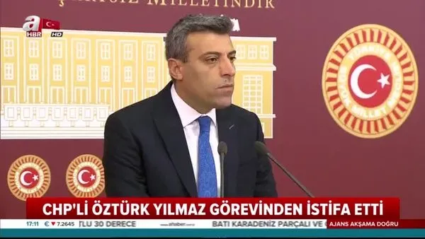 Öztürk Yılmaz istifa etti ve Kılıçdaroğlu yönetimini topa tuttu