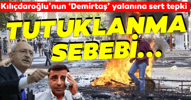 CHP’li Kılıçdaroğlu’nun skandal Demirtaş açıklamalarına Başkan Erdoğan’ın avukatından yalanlama
