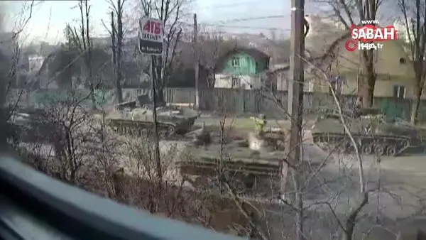 Ukrayna, Rus askerlerinin ilerlemesini durdurmak için Bucha-Irpin köprüsü havaya uçurdu | Video