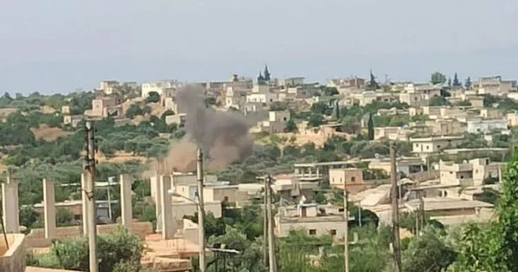 Suriye’de Esad rejimi İdlib kırsalındaki 7 köye saldırdı