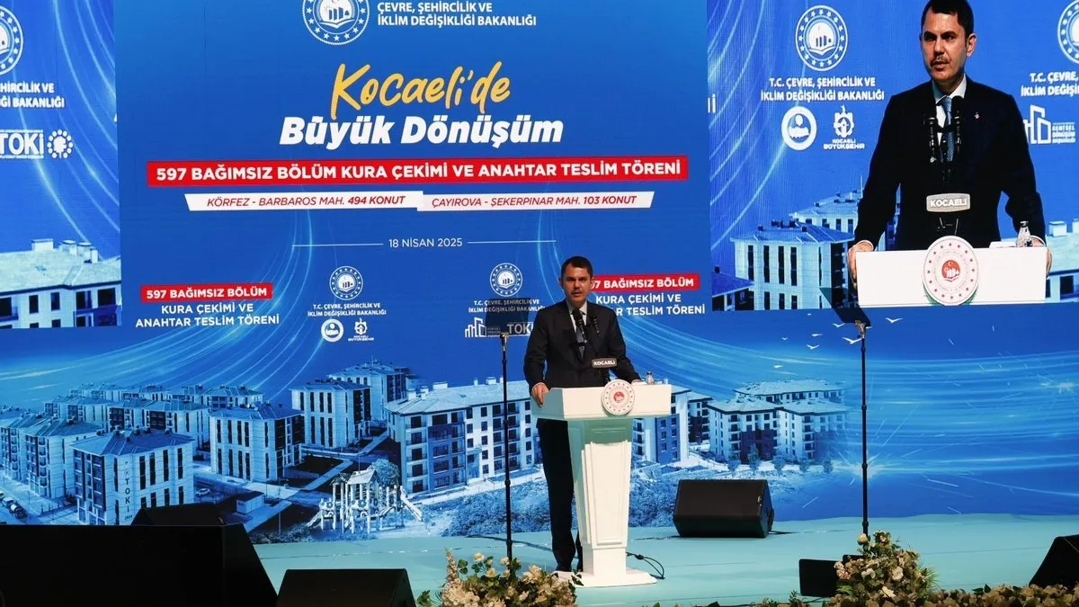 Bakan Kurum: