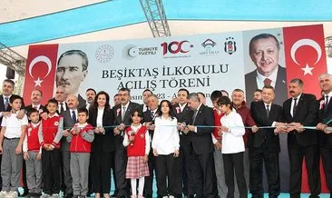 Beşiktaşlı yöneticiler, Adıyaman Besni Beşiktaş İlkokulu’nun açılışını yaptı