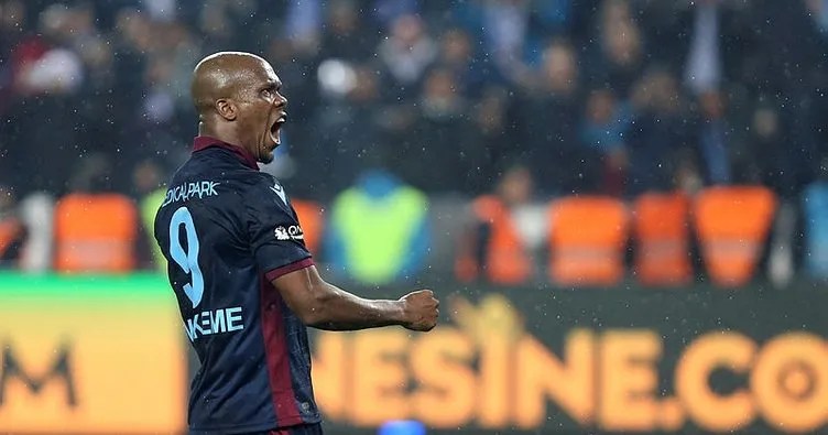 Trabzonspor’un yıldızı Nwakaeme rekor peşinde! En golcü sezonu için…