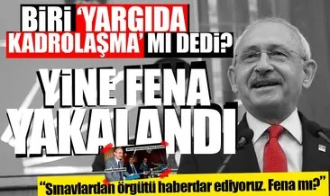 CHP önümüzü açsın diyerek sınavları teşkilatlarına sızdırmış!