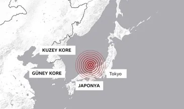 Japonya’da 6 büyüklüğünde deprem