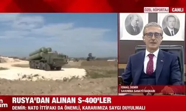 Son dakika: Savunma Sanayii Başkanı İsmail Demir’den A Haber canlı yayınında önemli açıklamalar