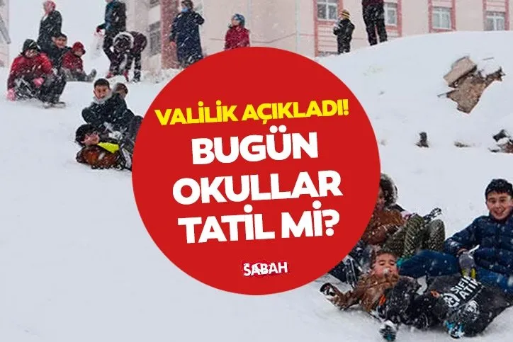 Bugün okullar tatil mi, kar tatili olan iller hangileri? 10- 11 Mart 2022 Ankara, Erzurum, Konya, Bursa, İstanbul’da okullar tatil mi? Valilik son dakika açıkladı!