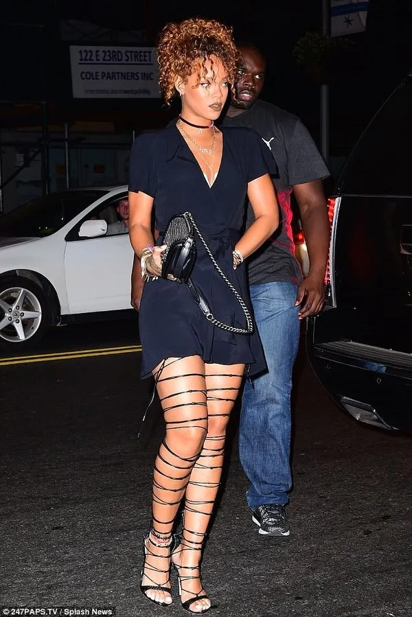 Rihanna geceye spor başladı klasik bitirdi