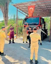 ‘Alev savaşçıları’ göreve hazır