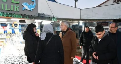 Vali Makas balıkçılar Çarşısı’nda esnafın taleplerini dinledi #kirikkale