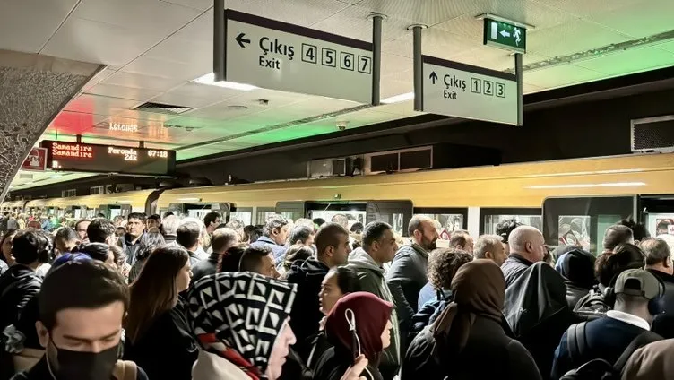 Çekmeköy metro arızasının nedeni ortaya çıktı! Kafa kafaya çarpıştılar!