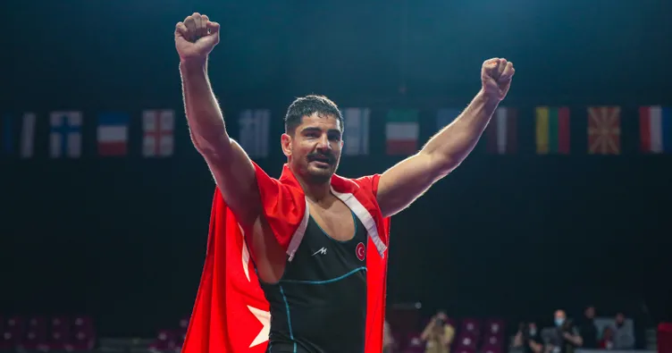 Taha Akgül, Avrupa güreş tarihine geçti