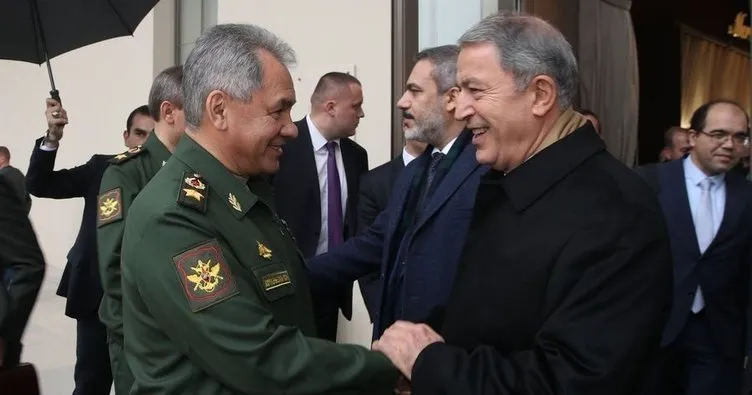 Milli Savunma Bakanı Akar, Rus mevkidaşı ile görüştü