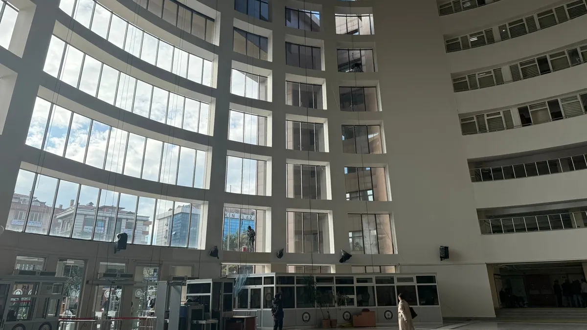 Bakırköy Adliyesi’nde hummalı çalışmalar..