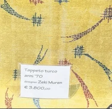 Zeki Müren’in halıları İtalya’da satışta! Görenler gözlerine inanamıyor...