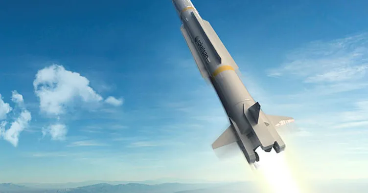 Milli füze Hisar canlı hedef sınavında!