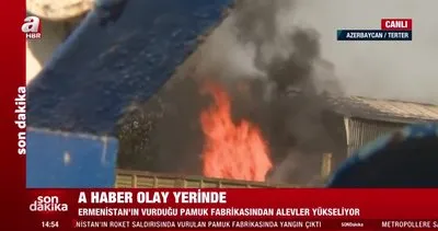Son dakika! Ermenistan ateşkesi ihlal etti Terter’e saldırdı! Canlı yayında böyle bombalandı | Video