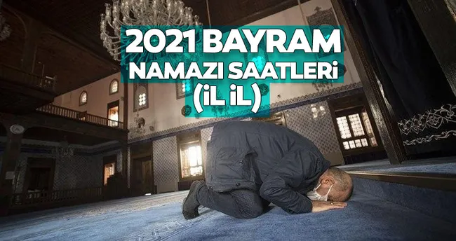 bugun camilerde bayram namazi kilinacak